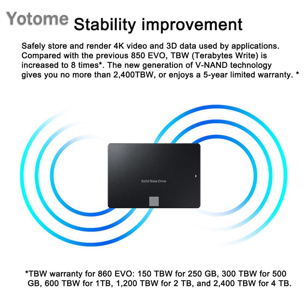 Ổ Cứng Ssd Yotome 2.5 Inch Sata Iii Cho Máy Tính Laptop | BigBuy360 - bigbuy360.vn