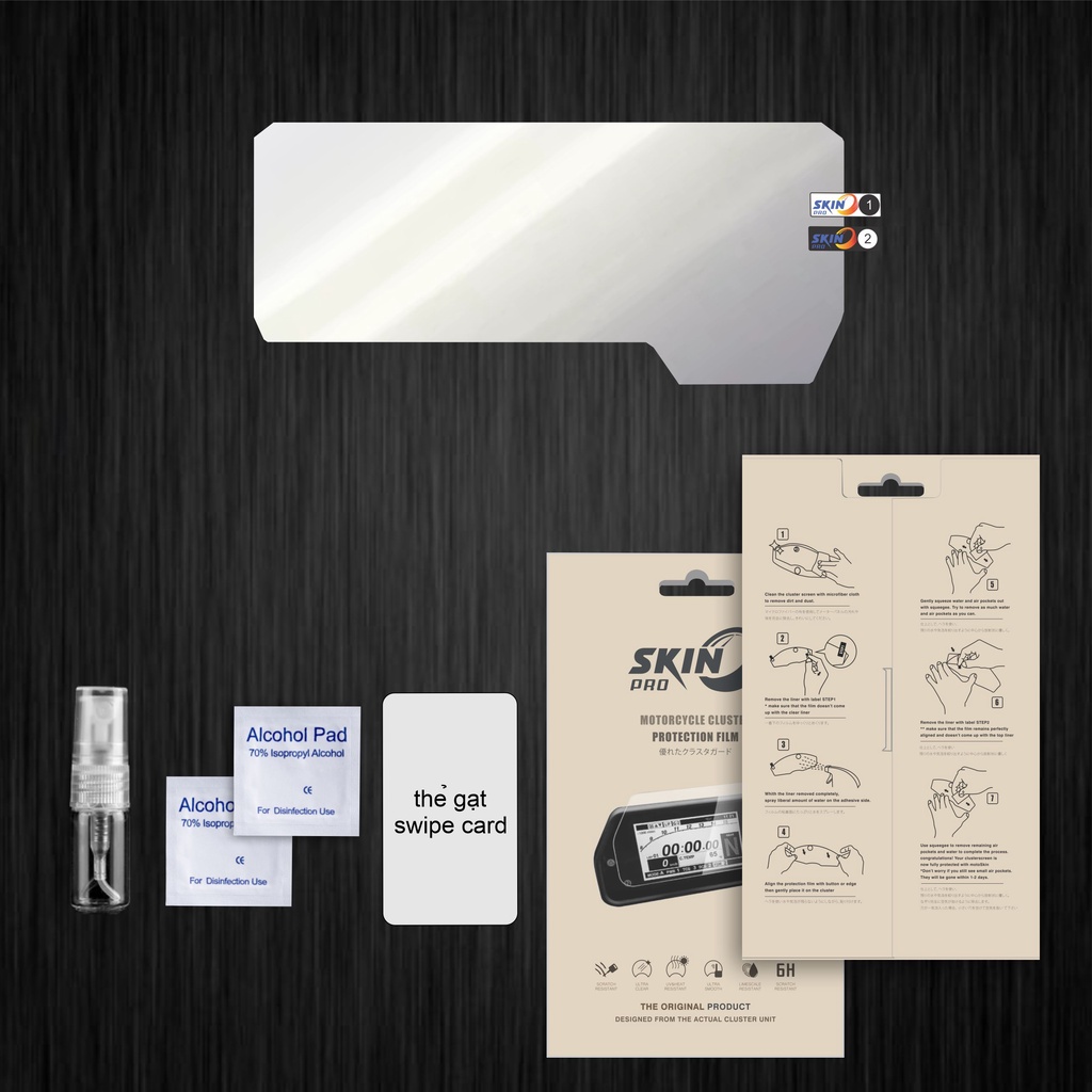 Miếng dán PPF bảo vệ mặt đồng hồ xe CB650R CBR650R 2018 đến 2024 - HONDA CB650 CBR650