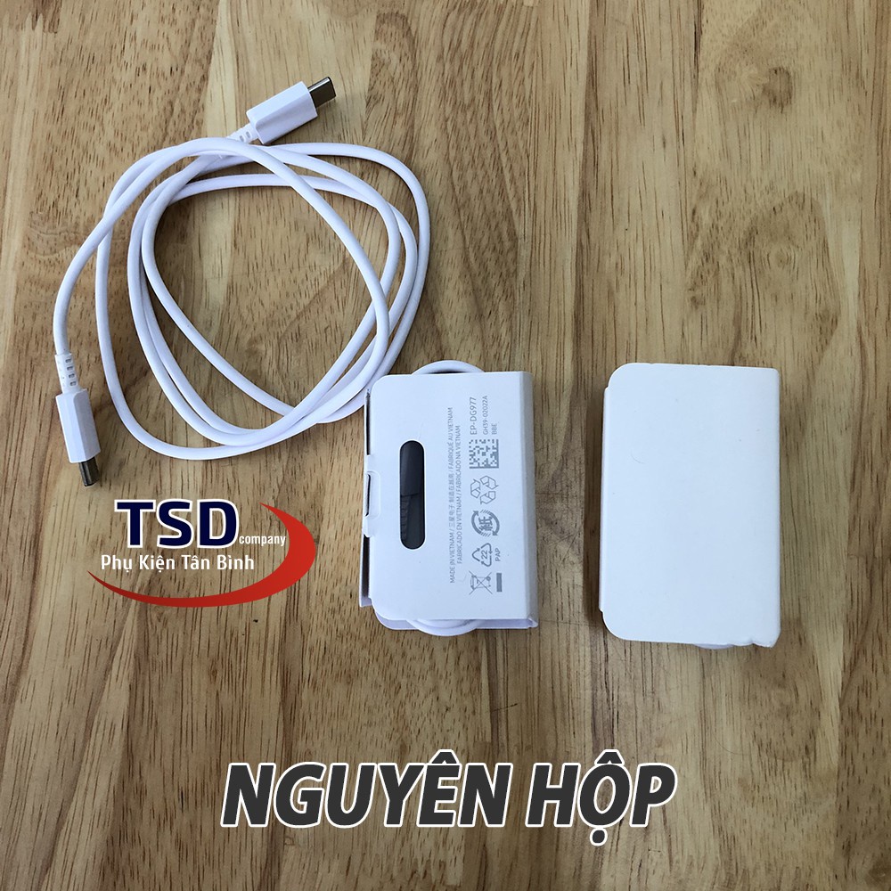 Dây cáp sạc Type C to Type C | DÂY SẠC SAMSUNG NOTE 10 TYPE C TO TYPE C DÀI 1M CHÍNH HÃNG - GOTECA