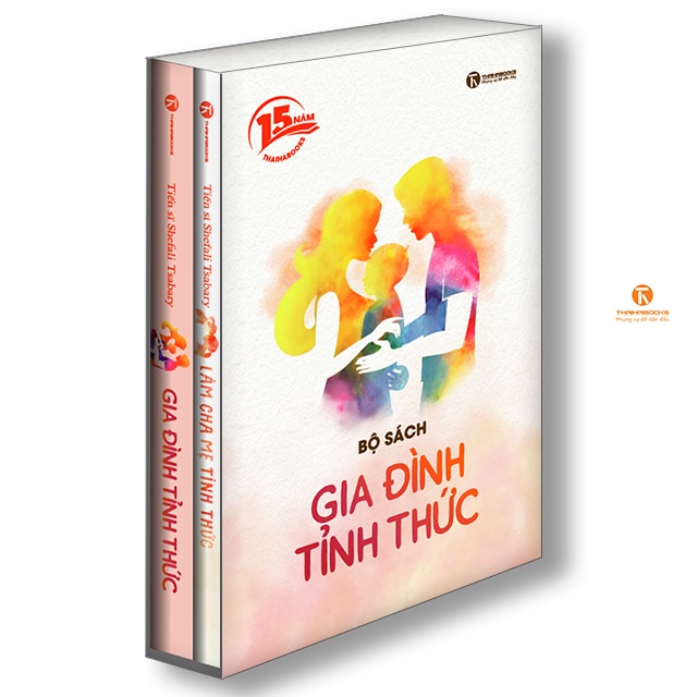 Sách - [Bản Kỷ Niệm 15 Năm] - Combo Gia đình tỉnh thức + Cha mẹ tỉnh thức (Kèm Boxset)