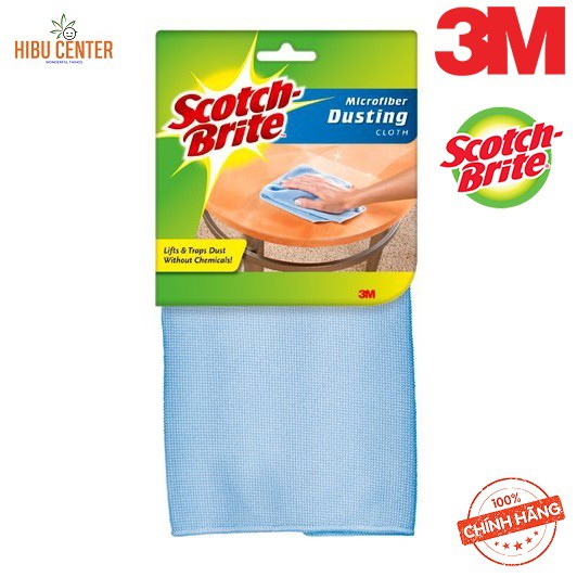 Khăn Lau Bếp Microfiber Tiện Dụng Scotch-Brite 3M 30x30cm – Lấy Sạch Bụi Bẩn, Không Lo Trầy Xước, Sức Mạnh 3 Trong 1