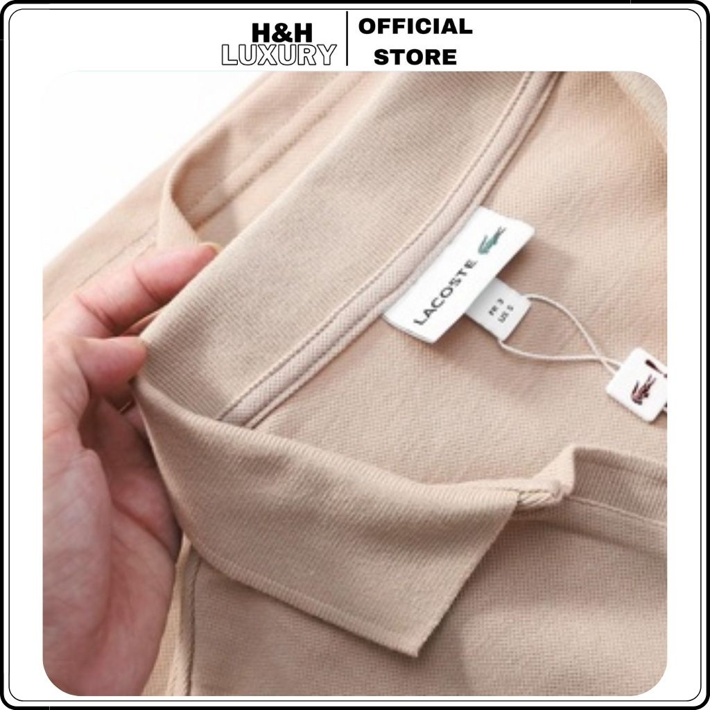 Áo phông nam có cổ, áo thun nam cao cấp la cốt cổ bẻ xuất dư xịn - H&H LUXURY