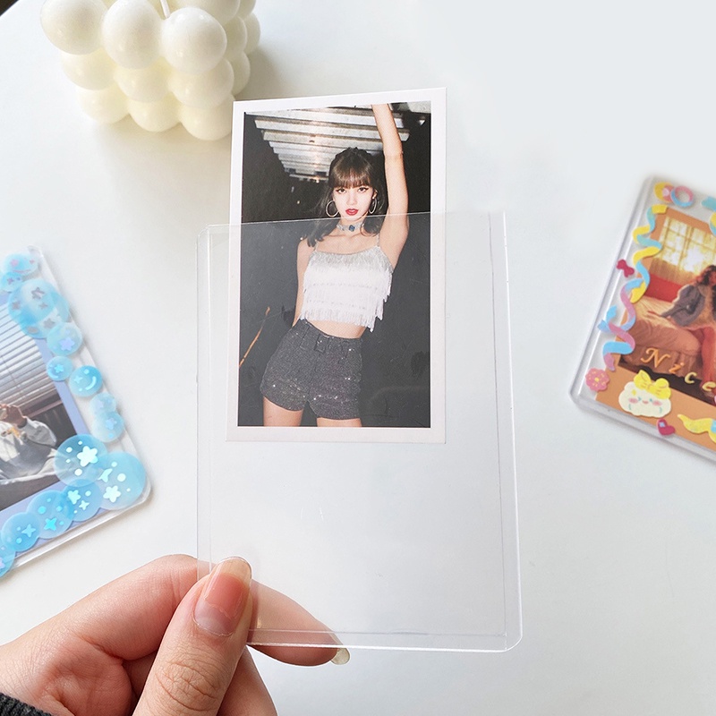 Set 10 Tấm Nhựa Trong Suốt Bọc Thẻ Kích Thước 10×7Cm Chống Thấm Nước Tiện Dụng