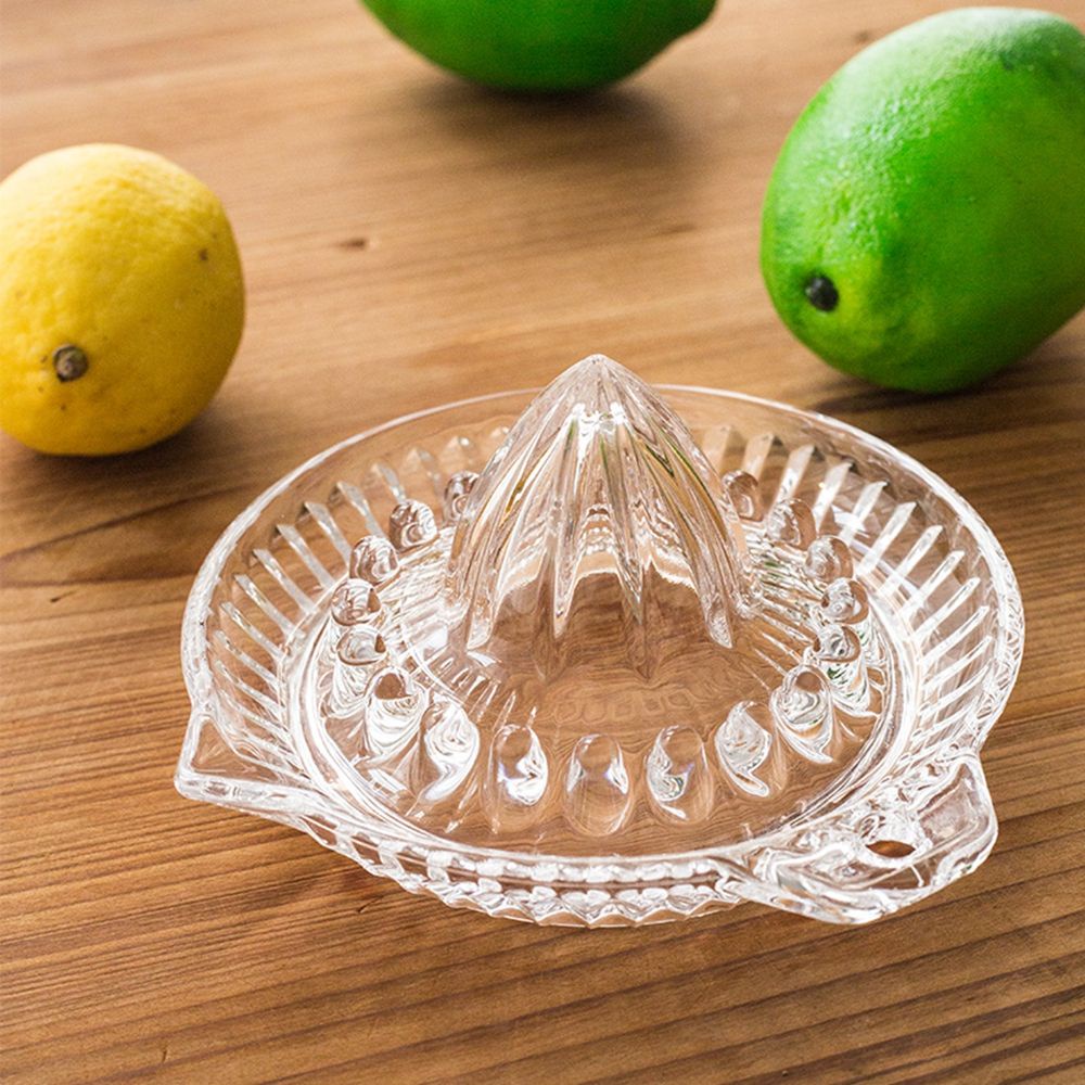 Dụng cụ vắt nước cam cầm tay bằng thủy tinh bền bỉ nhiều màu sắc