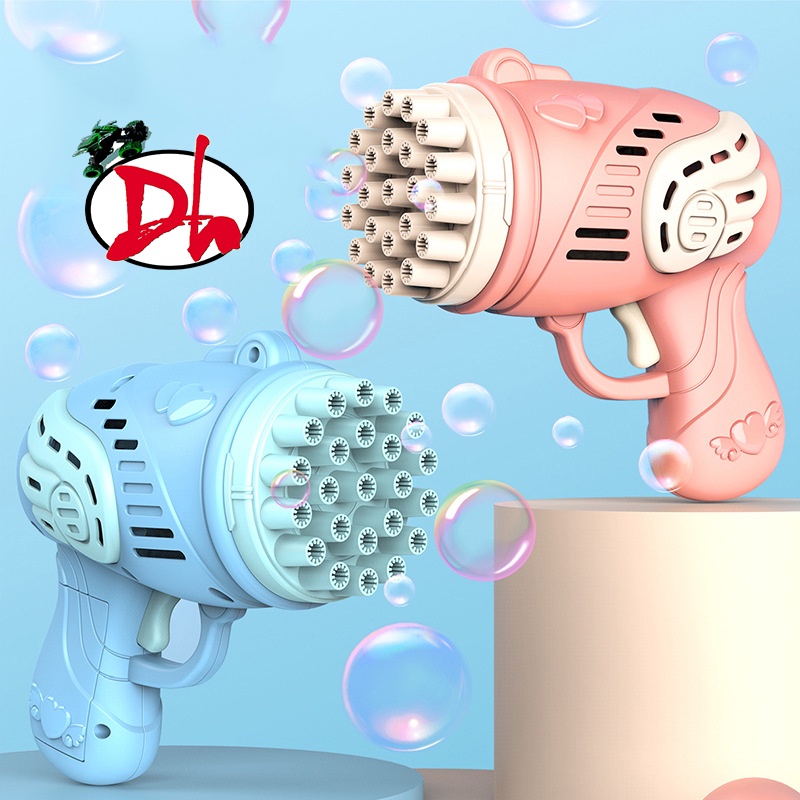Đồ chơi máy bắn bong bóng 23 nòng vui nhộn cho bé