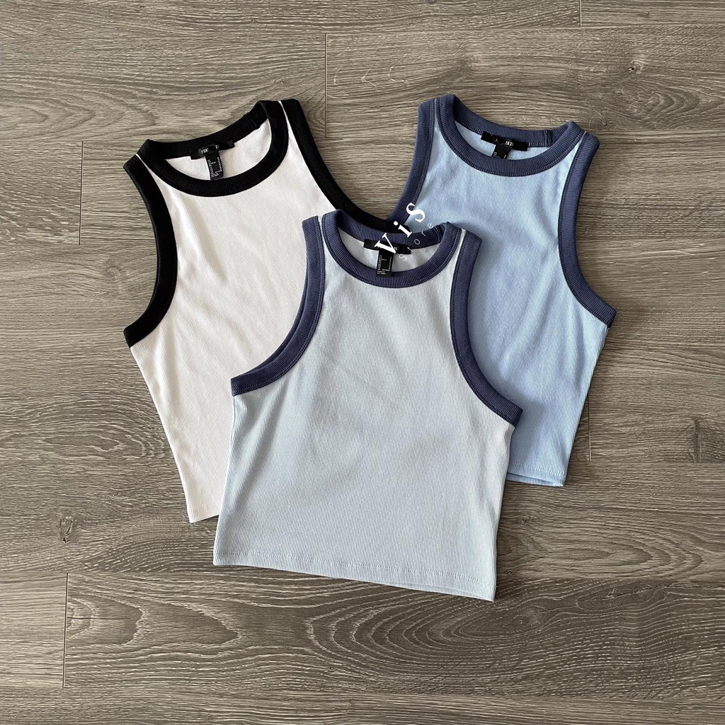 Áo croptop nữ sát nách dáng ôm