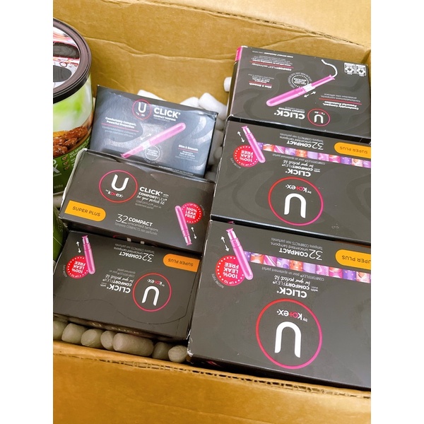 Băng Vệ Sinh Tampons U by KOTEX Mẫu Mới Nhất của Mỹ