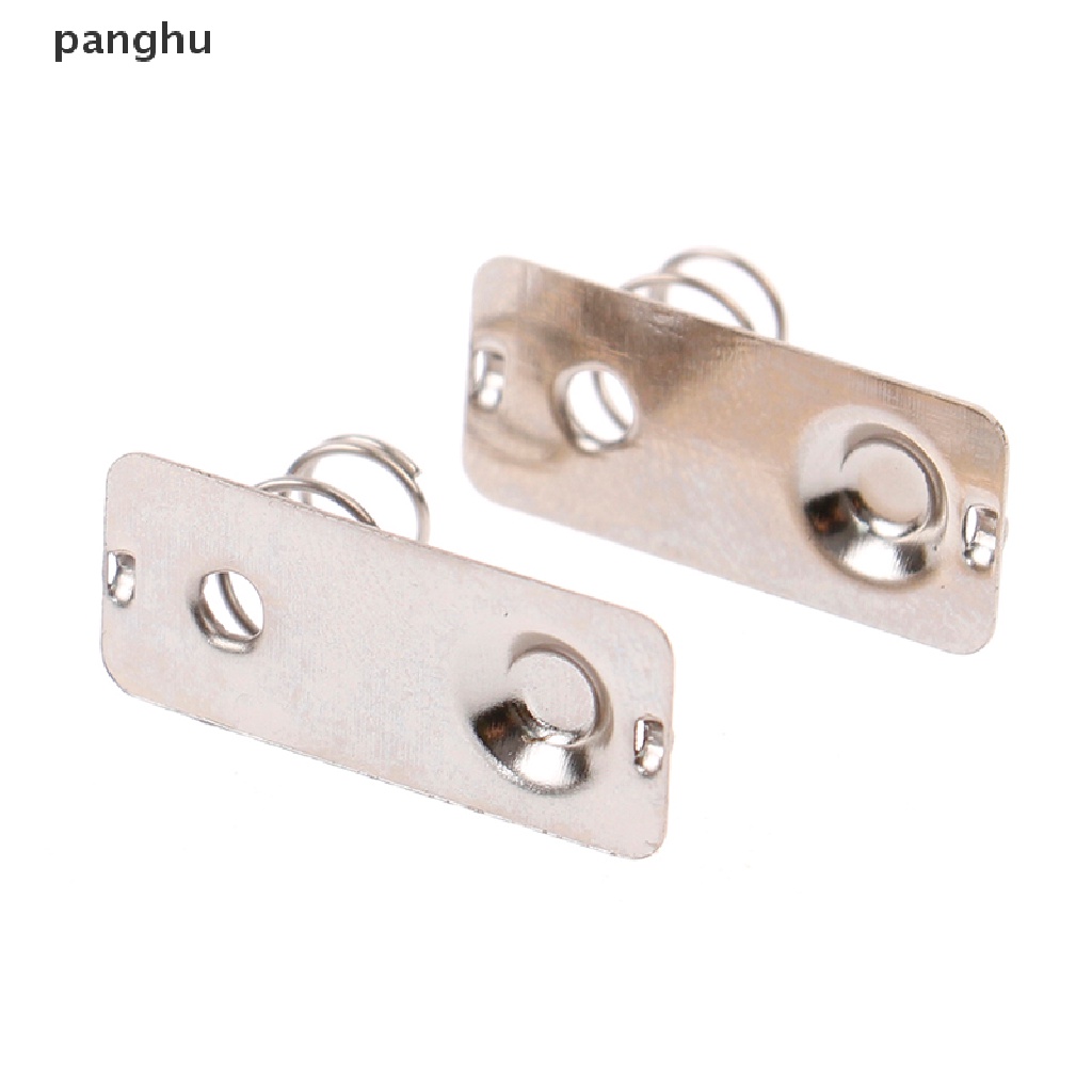 Set 10 Lò Xo Pin Thay Thế 21x9mm Bằng Kim Loại Màu Bạc Tiện Dụng