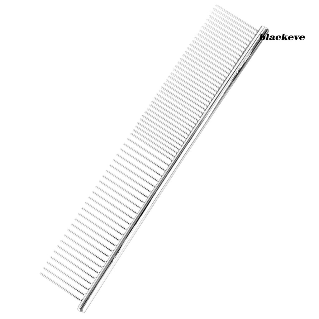 Lược chải lông bằng thép không gỉ chăm sóc thú cưng thoải mái tiện lợi 19cm