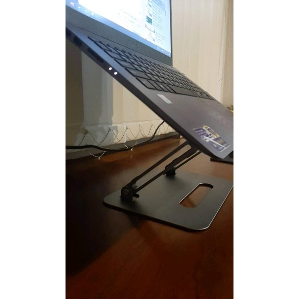 Giá đỡ tản nhiệt laptop DIGIMIX  P43 và P43F điều chỉnh độ cao, hợp kim nhôm cao cấp, 2 fan quạt tản nhiệt.