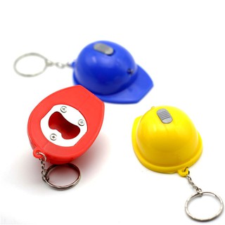 Móc Khóa Hình Nón Bảo Hiểm Có Dụng Cụ Khui Nắp Chai