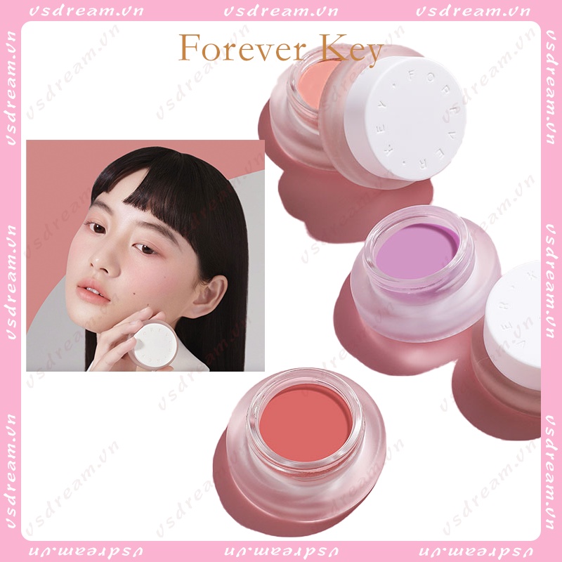 Phấn Má Hồng Forever KEY ForeverKEY Yunrou Màu Sắc Tự Nhiên Mượt Mà Dễ Sử Dụng