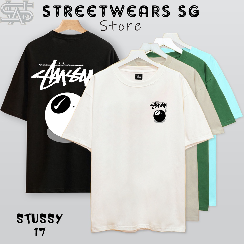 [Premium] Áo thun Stussy 17 Bi-A Nai form âu chất liệu cotton - Streetwears SG