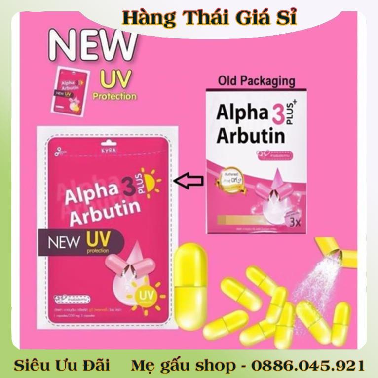 Bộ dưỡng da body, viên kích trắng, muối / soap/ sữa tắm và kem khử thâm nách alpha arbutin - Hàng Nội Địa Thái