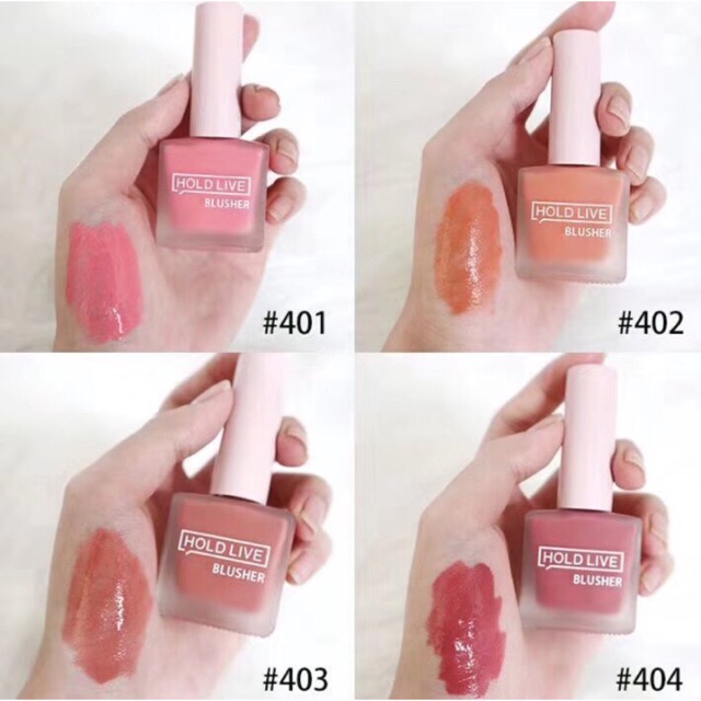 má hồng kem holdlive