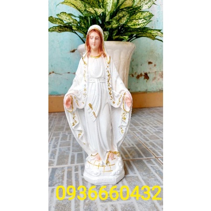 Tượng Đức Mẹ Ban Ơn 30cm - Tượng công giáo composite
