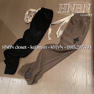 Quần xuông Chrome Hearts tag da QCCC