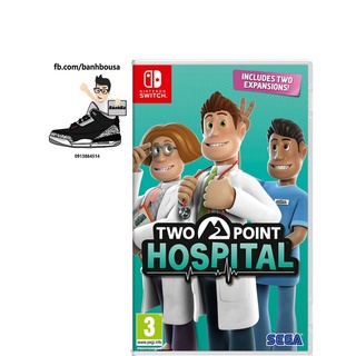 Trò chơi điện tử cho máy Two Point Hospital Game Nintendo Switch 2nd used còn mới