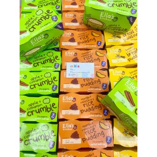 Pudding Organic Ella ’s Kitchen cho bé 7m+ (4 hộp x 80g) date 2022