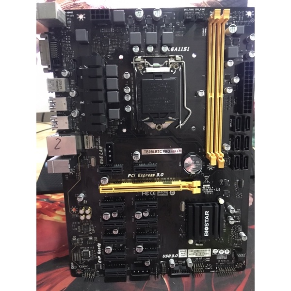 Main Asrock H110 Pro BTC+ /Biostar TB250 BTC cũ
