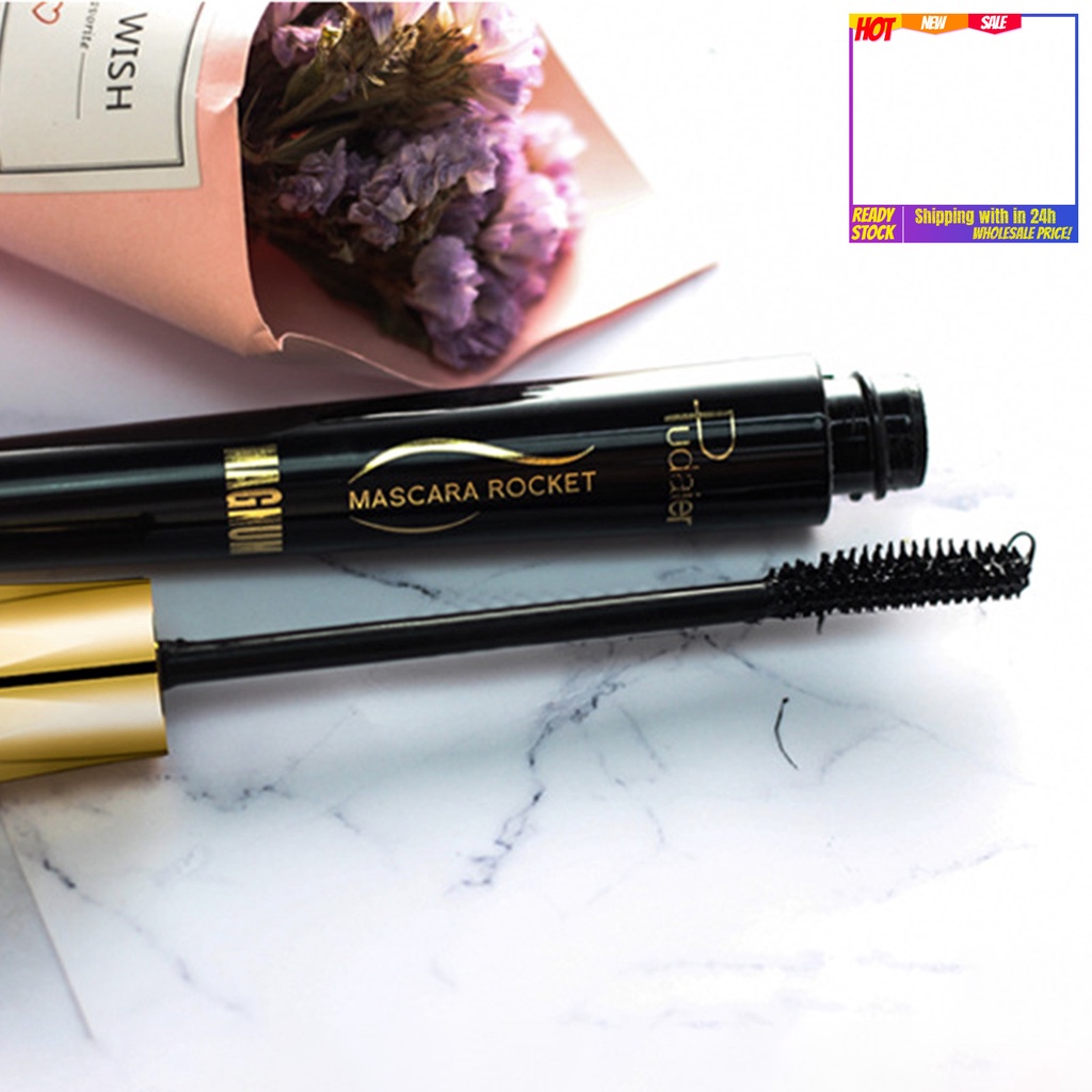 Mascara Pudaier 8ML Nhẹ Nhàng Chống Thấm Nước Chuốt Dài Và Cong Mi Tự Nhiên