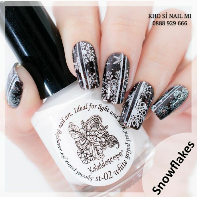 Khuôn in Born Pretty chủ đề Haloween/Happy New Year/Christmas - Stamping nailart in hình trang trí móng tay nghệ thuật