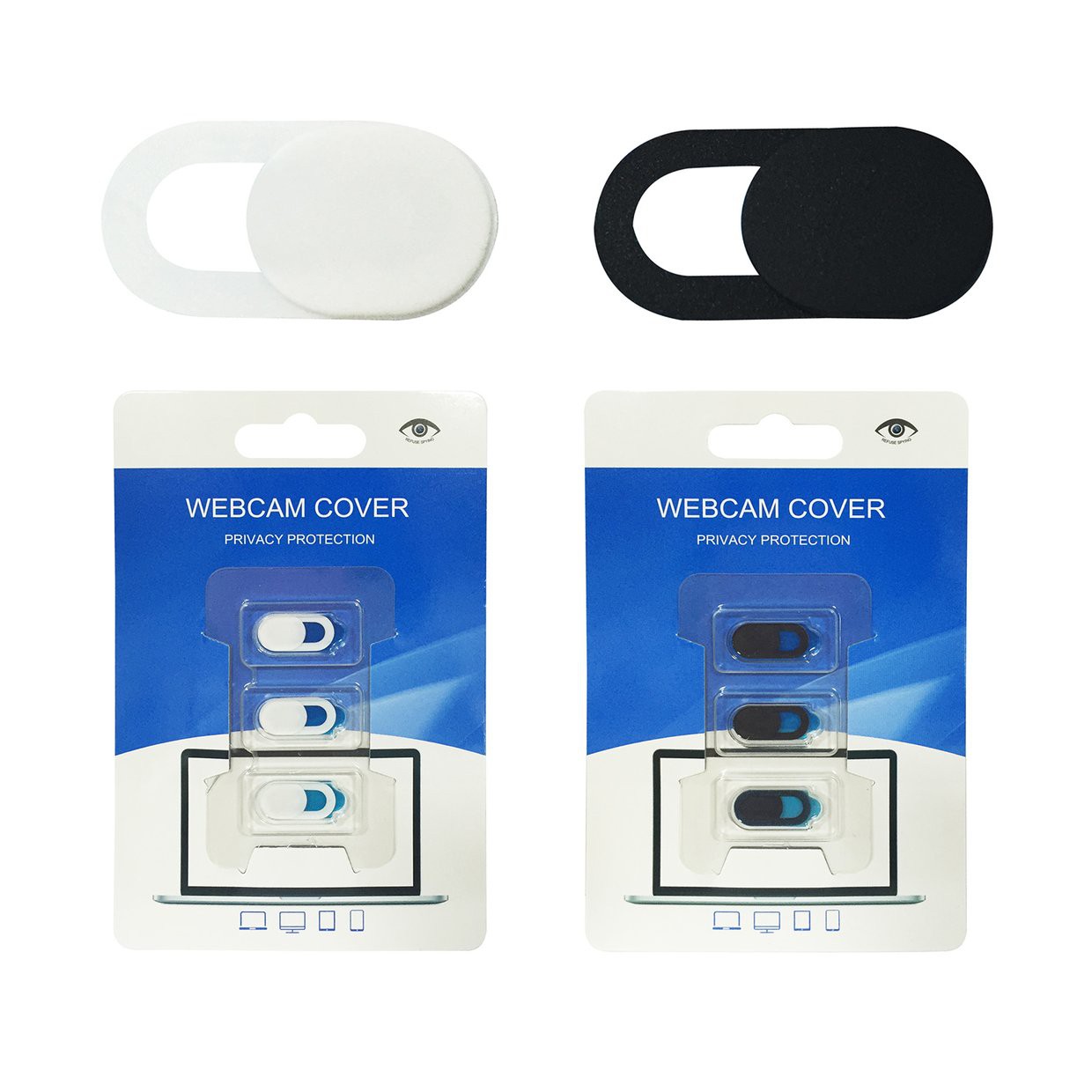 1 Miếng Kim Loại Che Webcam Mini Hình Oval | BigBuy360 - bigbuy360.vn