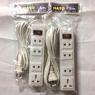 Ổ CẮM ĐIỆN 4 LỖ HATO (2200W)