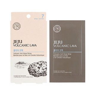 Miếng lột mụn mũi The Face Shop Jeju Volcanic Lava Volcanic Ash Nose Strip