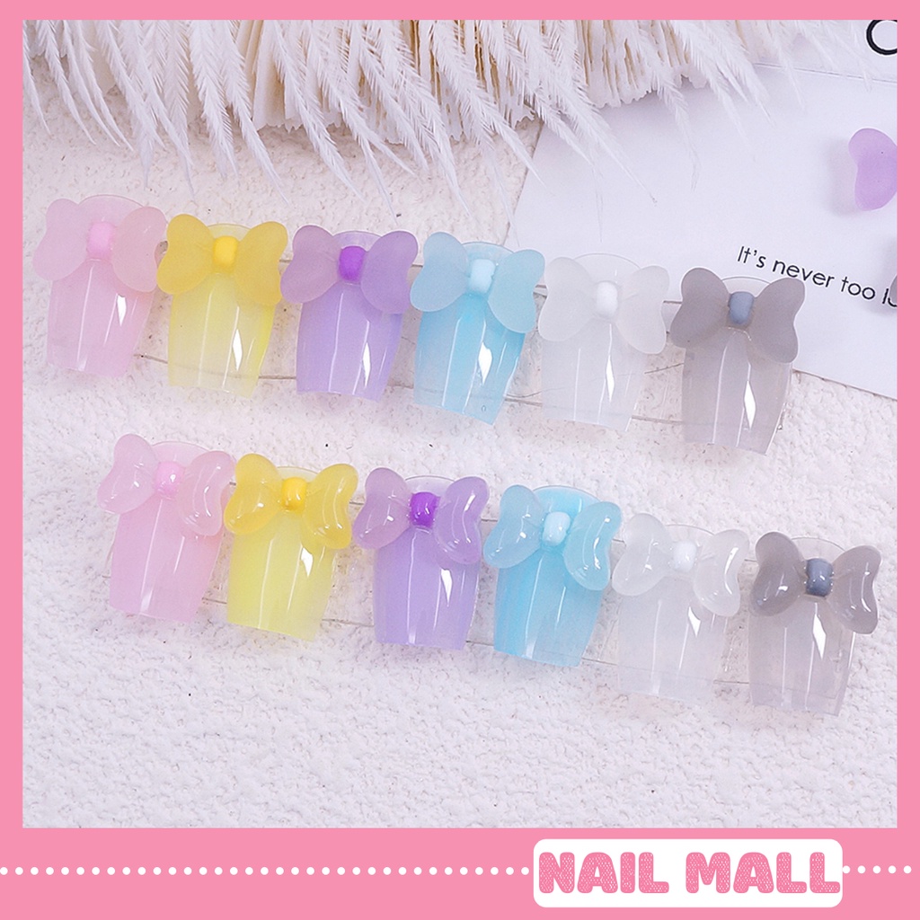 Charm Nail Nơ Set 15 Charm Nơ Phong Cách Hàn Quốc SWY2930
