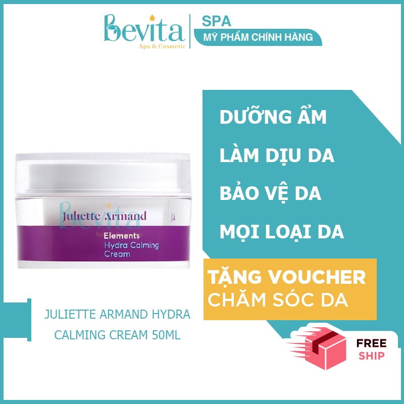 Kem dưỡng dịu da nhạy cảm, kích ứng Juliette Armand Hydra Calming Cream 50ml - Bevita