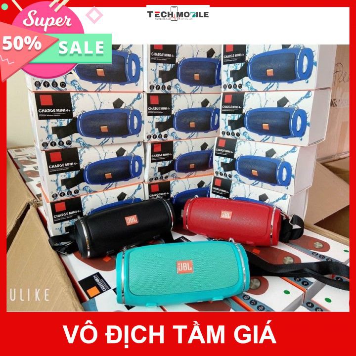 Loa Bluetooth Không Dây  JBL Charge Mini 4+ Nghe Nhạc Hay Âm Thanh Chất Lượng Hỗ Trợ Cắm Thẻ Nhớ Và Usb