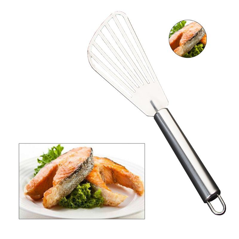 FLEXIBLE Xẻng Nấu Ăn Chuyên Nghiệp Bằng Thép Không Gỉ