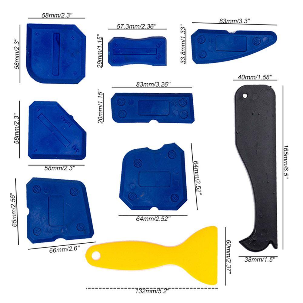 PISTA 4 / 8 / 12 Dụng Cụ Chà Ron Nhà Cửa Bằng Silicone