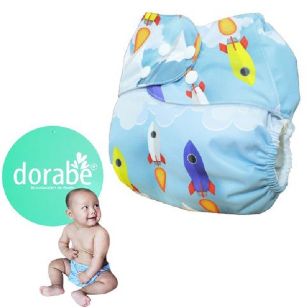 BỈM VẢI DORABE BAN NGÀY SIZE L (12-24KG)