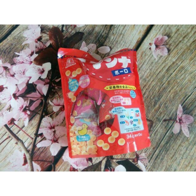 Bánh trứng morinaga cho bé từ 7 tháng