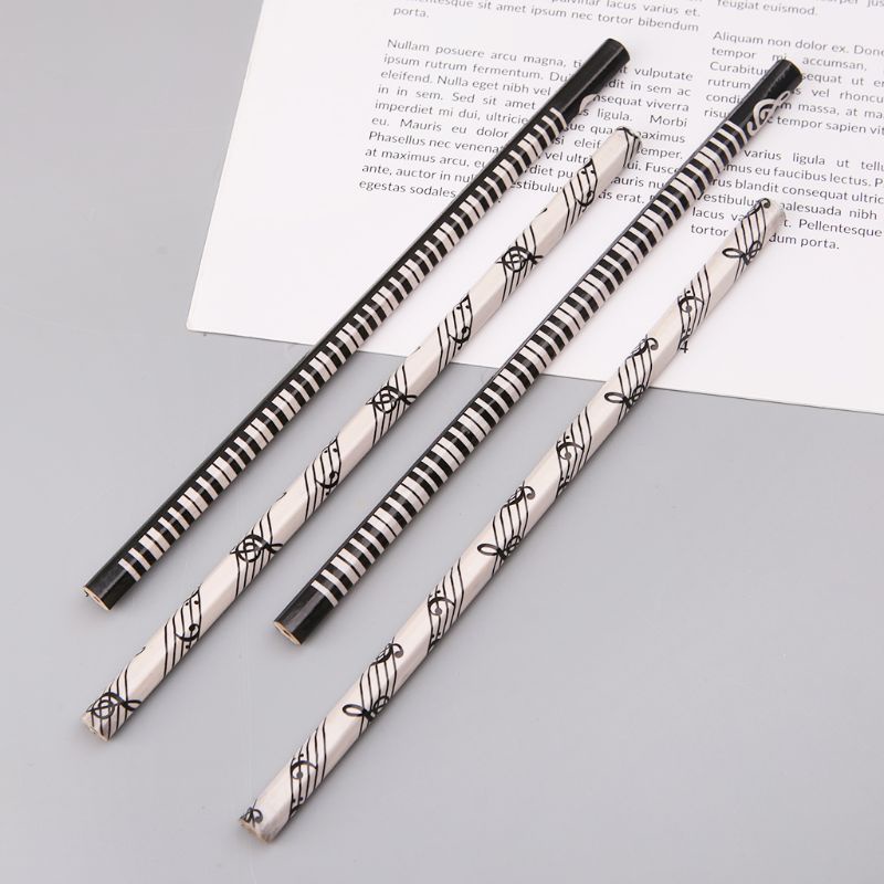 Set 4 Bút Chì Hình Nốt Nhạc Xinh Xắn