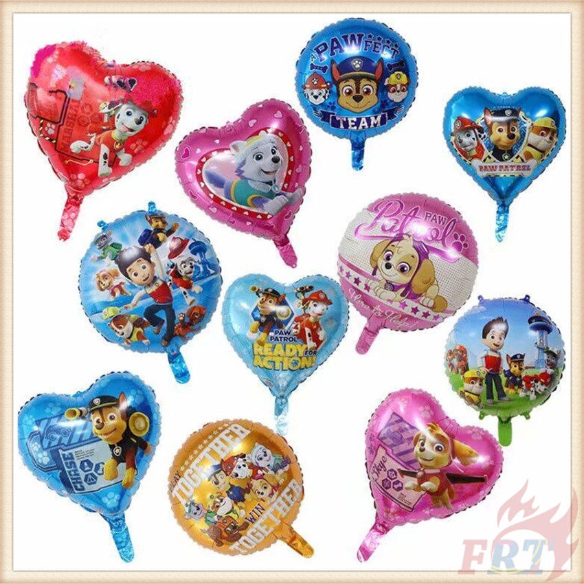 Bong bóng lá nhôm PAW Patrol serie 4 13 kiểu tùy chọn trang trí tiệc mừng sinh nhật