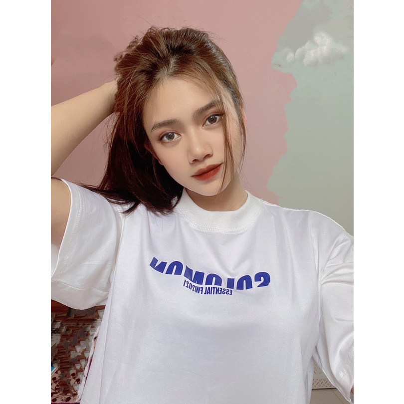 Basic tee Áo thun nam nữ Form rộng