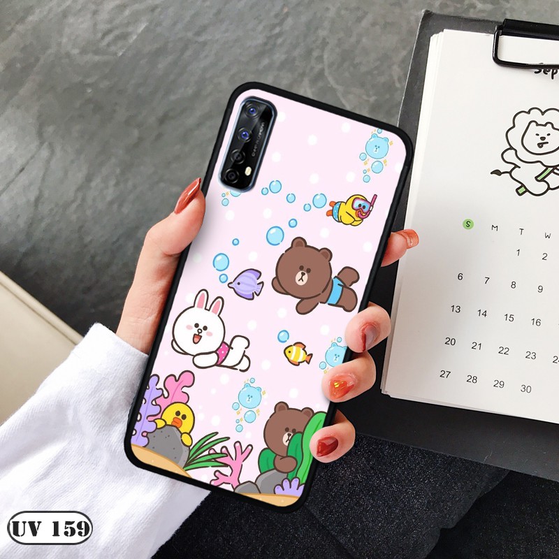 Ốp lưng nhám Realme 7 - in hình