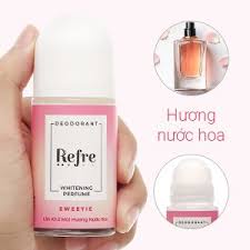 (mẫu mới) Lăn khử mùi hương nước hoa Refre Whitening Perfume