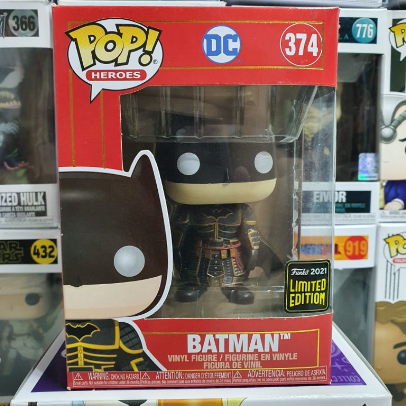 Đồ chơi mô hình funko pop 374 Batman (Imperial Palace) Metallic China Limited Edition - DC