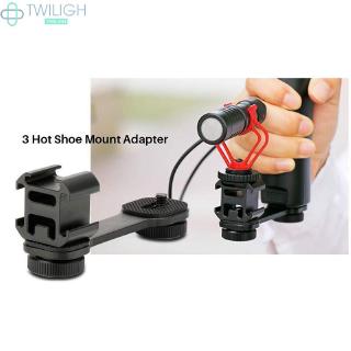 Useful Aluminum Alloy Holder Support 1pc Triple Cold For DJI OSMO Mobile 2 Zhiyun Smooth 4 Feiyu Vimble 2 Shoe Mount