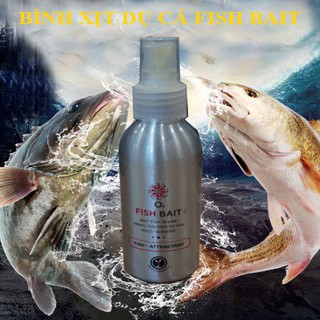[Siêu nhạy] Bình xịt dụ cá Fish Bait, chất dụ mồi câu siêu hút cá, dung dịch tạo mùi thu hút cả đàn cá