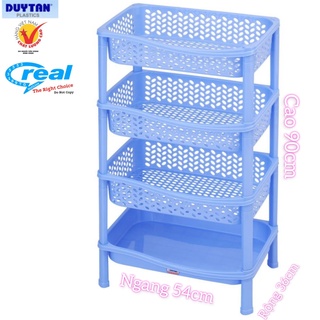 { Tổng kho giá rẻ }Kệ chén nhựa duy tân Lớn 4 Ngăn (N54 x R36 x C90cm )