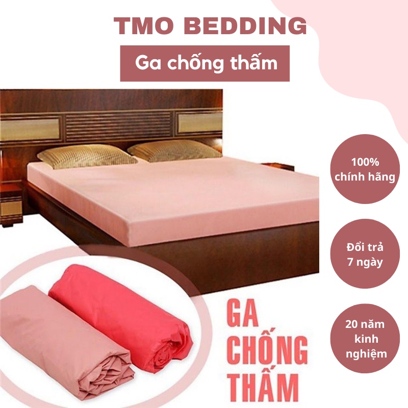 Ga chống thấm TMO Bedding, drap chống thấm cap cấp, 1m6 x 2m, 1m8 x 2m, 2m x 2m2