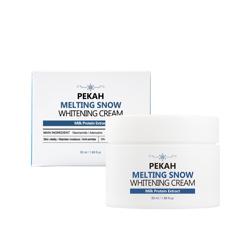 Kem Dưỡng Trắng Và Nâng Tone Da PEKAH Melting Snow Whitening Cream 50ml💖