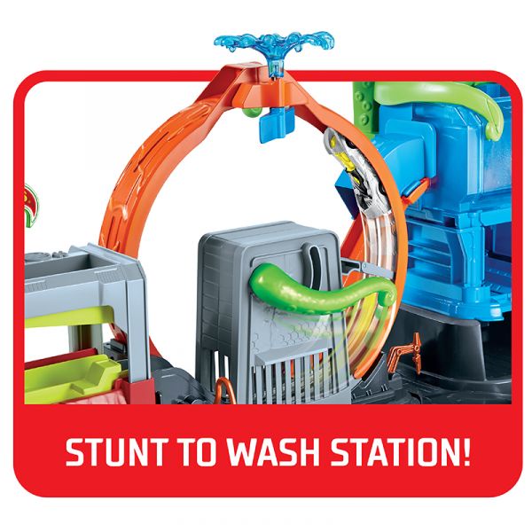 Trạm rửa xe tuyệt đỉnh Hot Wheels của Bạch Tuộc Octo  TN