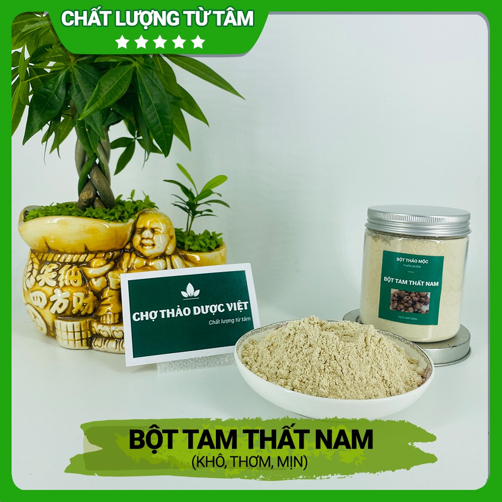 Hộp 300g Bột Tam Thất Nam (Khô, Thơm, Mịn)