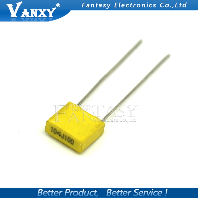 Set 20 Tụ Điện 100nj100 100nf 0.1uf 100v 104 104j 5mm | BigBuy360 - bigbuy360.vn